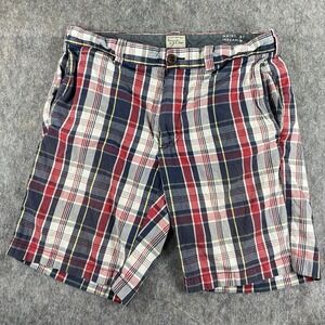 J‎ Crew Indian Madras Shorts 31 x 9 Preppy Cotton Summer City Boy Plaid G1929
